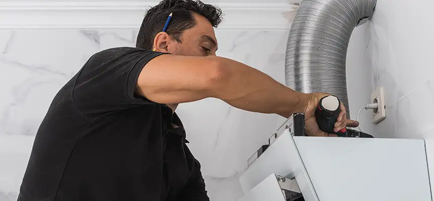 Precision In-wall Dryer Vent Cleaning & Rerouting Corrections in San Marcos, TX
